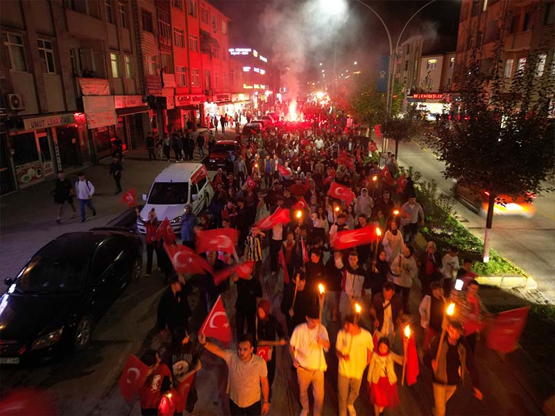 Akyazı’da yüzyılın bayramı coşku ile kutlandı 