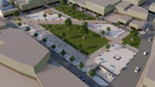 Akyazı Belediyesi Kent Meydanı - Yeraltı Otoparkı